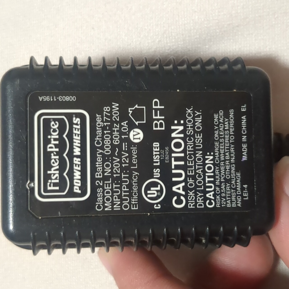 Cargador de batería para Fisher-price